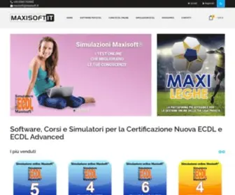 Maxisoft.it(Corsi Online) Screenshot