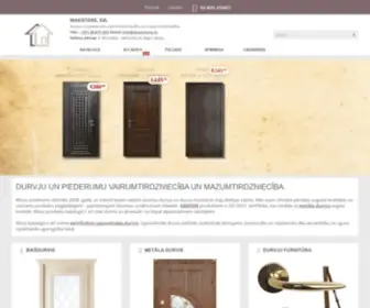 Maxistore.lv(интернет) Screenshot