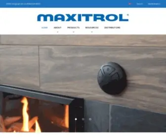 Maxitrol.com(Home – Maxitrol) Screenshot