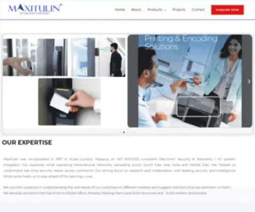 Maxitulin.com(Home) Screenshot