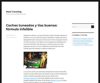 Maxituning.es(Maxi Tunning) Screenshot