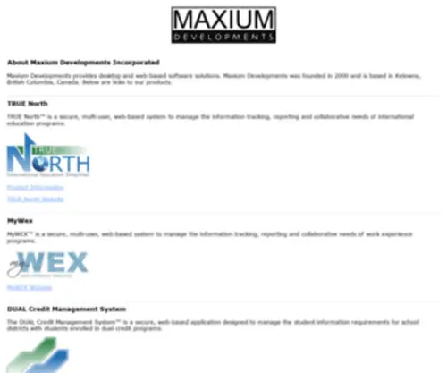 Maxium.com(Teacher Gradebook Software) Screenshot