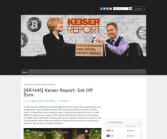 MaxKeiser.com(Keiser Report) Screenshot