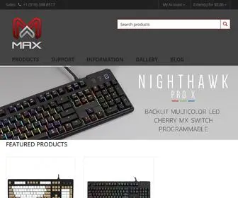MaxKeyboard.com Screenshot