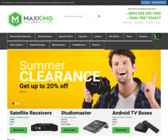 MaxKing.com(MaxKing) Screenshot