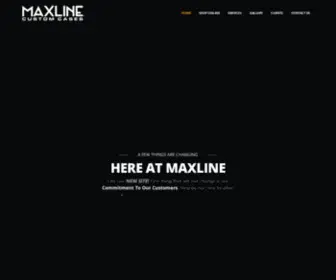 Maxlinecases.com(Maxline Cases (Quality Since 1977)) Screenshot