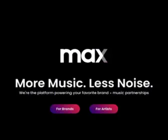 Max.live(Music Audience Exchange) Screenshot