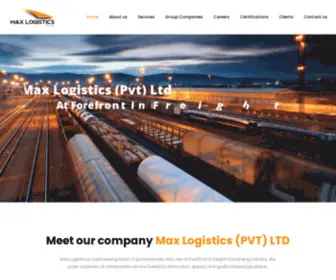 Maxlogistics.com.pk(Max Logistic (pvt.) ltd) Screenshot