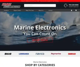 Maxmarineelectronics.com(Max Marine Electronics) Screenshot