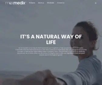 Maxmedix.com(Premium health and wellbeing products for men and women) Screenshot