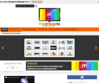 Maxmegatvonline.com(Assistir TV Online) Screenshot