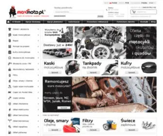 Maxmoto.pl(Części do skuterów) Screenshot