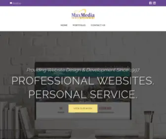 Maxms.com(Website Design & Development services) Screenshot