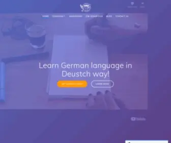 Maxmuellerinstitute.com(Learn German and study in Germany for FREE) Screenshot