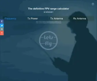 Maxmyrange.com(FPV range calculator) Screenshot