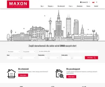 Maxon.pl(Warszawa) Screenshot