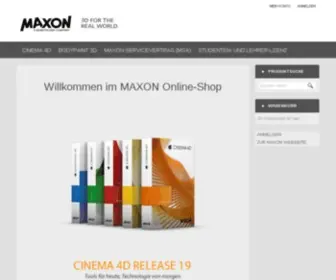 Maxonshop.de(Kaufen ) Screenshot