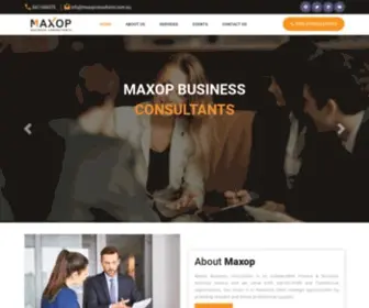 Maxopconsultants.com.au(Maxop) Screenshot