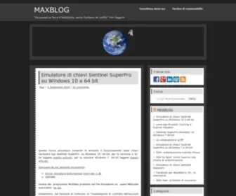 Maxpalmari.it(Your SEO optimized title MAXBLOG) Screenshot