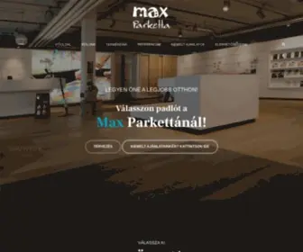 Maxparketta.hu(Max Parketta Kft) Screenshot