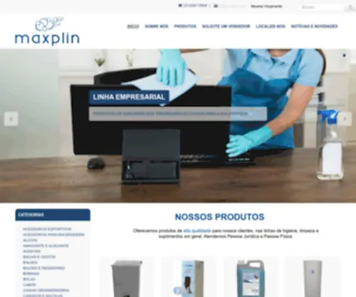 Maxplin.com.br(Maxplin) Screenshot