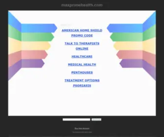 Maxprimehealth.com(Maxprimehealth) Screenshot