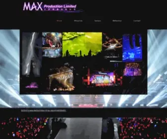 Maxproduction.com.hk(Home) Screenshot