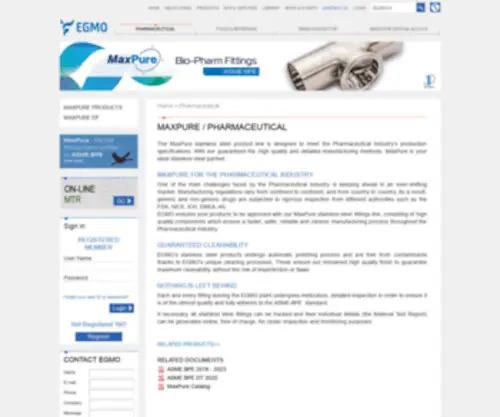 Maxpure.net(EGMO Ltd) Screenshot
