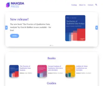 MaxqDa-Press.com(MAXQDA Press) Screenshot