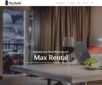 Maxrental.in(Sell Hotel Rooms like a Pro) Screenshot