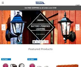 Maxsainnovations.com(MAXSA Innovations) Screenshot