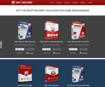 Maxsecureantivirus.com(Max Secure PC Security Software) Screenshot