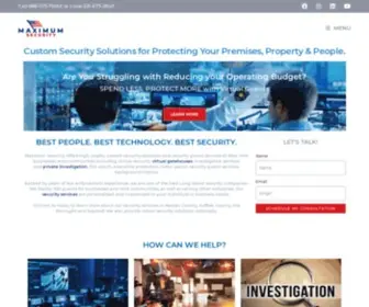 Maxsecurityli.com(Maximum Security) Screenshot