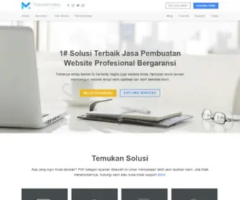 Maxsenses.com(1# Jasa Pembuatan Website & Toko Online) Screenshot