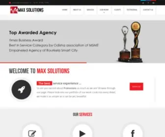 Maxsolutions.co(Max Solutions) Screenshot