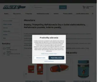 Maxstore.sk(Bazény) Screenshot