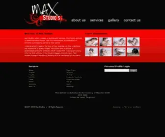 Maxstudios.co.za(Max Studios) Screenshot