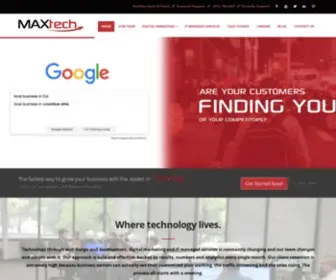 Maxtechagency.com(MAXtech Agency) Screenshot