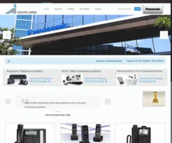 Maxtelindia.com(Just another WordPress site) Screenshot