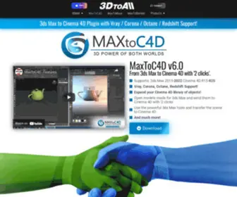 Maxtoc4D.com(3DtoAll) Screenshot