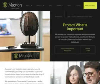 Maxton.com.au(Maxton Insurance Brokers Adelaide) Screenshot