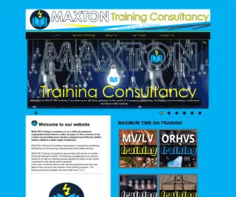 Maxtontraining.co.za(MAXTON Training Consultancy) Screenshot