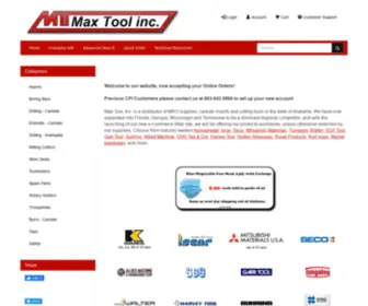 Maxtoolinc.com(Max Tool Incorporated) Screenshot