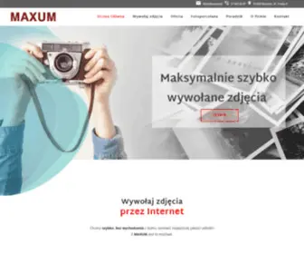 Maxum.pl(Cyfrowe laboratiorum fotograficzne) Screenshot