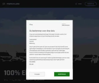 Maxus-Danmark.dk(El varebil og elektrisk personbil fra Maxus% elektrisk varebil) Screenshot