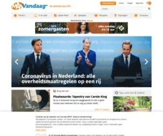 Maxvandaag.nl(MAX Vandaag) Screenshot