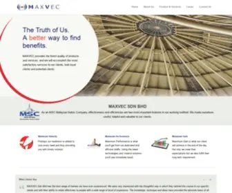 Maxvec.com(Maxvec Sdn Bhd) Screenshot