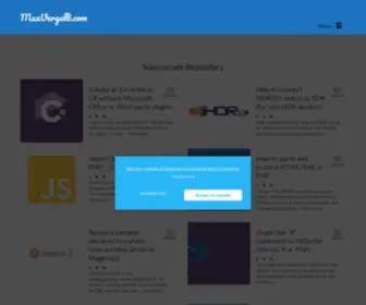 Maxvergelli.com(Free Sourcecode Repository) Screenshot