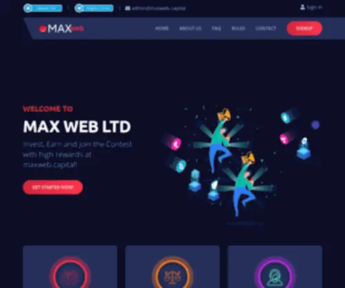 Maxweb.capital(Maxweb capital) Screenshot