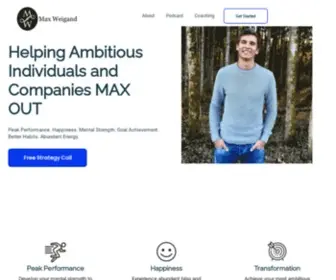 Maxweigand.com(Welcome Welcome) Screenshot